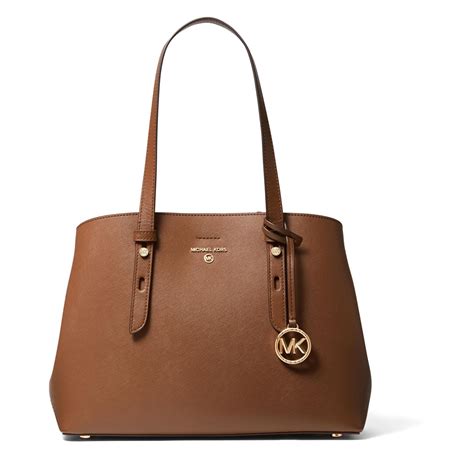 michael kors mel medium tote|Michael Kors medium saffiano bag.